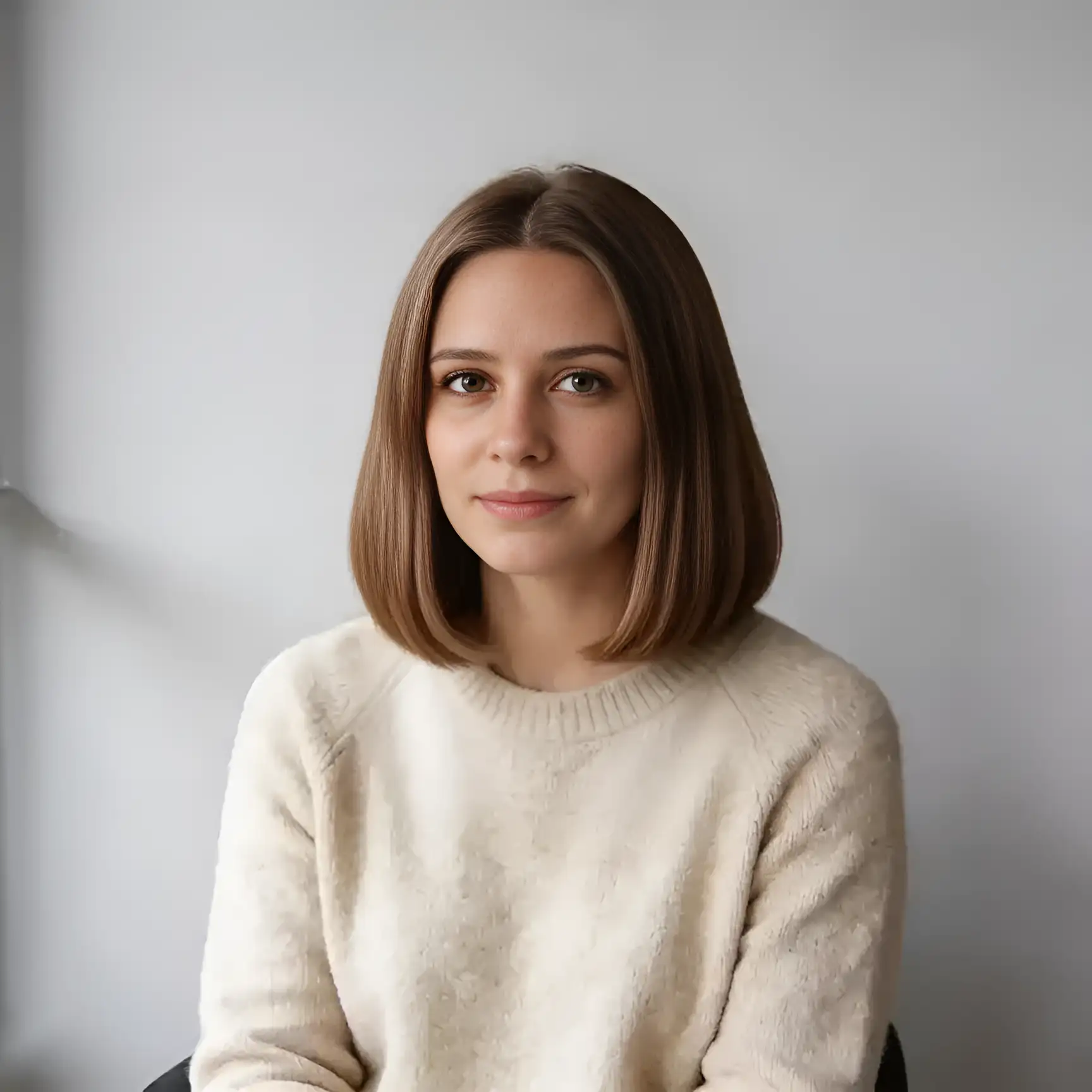 After: AI Transformation Comparison: Original photo vs. AI-enhanced beauty makeover